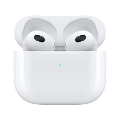 3. Apple AirPods (3. Generation) Kabelloses In-Ear-Headset mit Bluetooth für Anrufe und Musik, Weiß