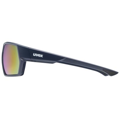 Uvex Sportstyle 238 Fahrradbrille – deep space matt/mir.red