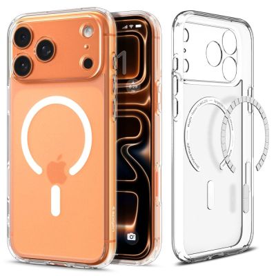 8. Spigen Ultra Hybrid MagSafe Case für iPhone 17 Pro - Weiß