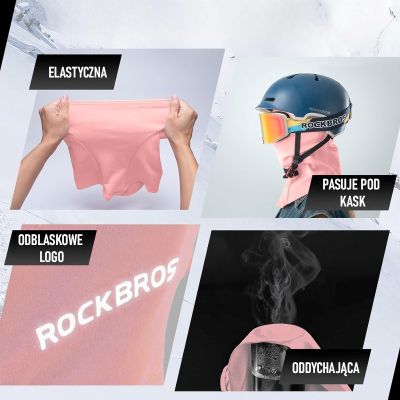 3. Rockbros isolierte Sturmhaube LF7345 pink