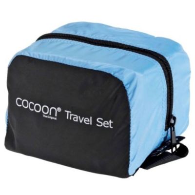 2. Cocoon Reiseset (3-teilig), hellblau/schwarz