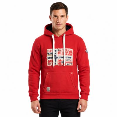 5. Herren-Sweatshirt Geographical Norway GPEPE 2 MEN 100 EO BS2 (WT1874H/GN-RED)