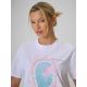 3. Damen-T-Shirt mit Aufdruck 4F 4FRSS26TTSHF4536-10S