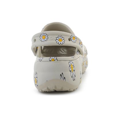 5. CROCS CLASSIC PLATFORM CLOG IN FLORAL METEOR 212668-1WY
