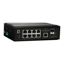 LevelOne Industrieller Gb/L2 Managed PoE Switch 10-Port 360W 1Gbps