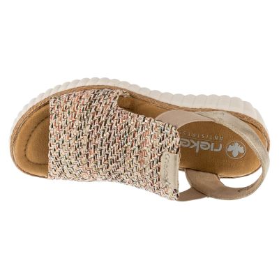 3. Rieker Sandalen 69172-60 Beige 36