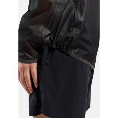 8. Damenjacke ODLO ZEROWEIGHT DUAL DRY PK WATERPROOF, schwarz