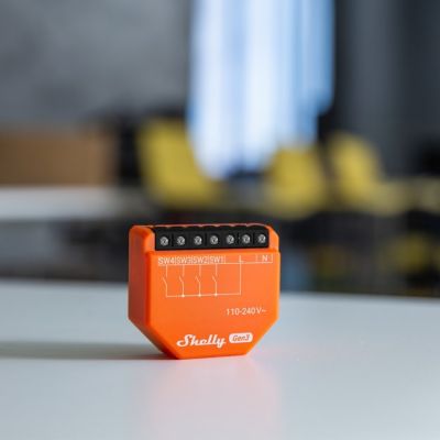 2. Shelly i4 Gen3 Vierkanal-WLAN-Eingangscontroller