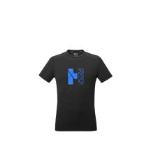 MILLET Kamet Map Ts Ss M schwarzes Herren-T-Shirt