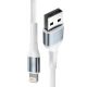 5. 3mk 3mk Cable 3mk Hyper Cable N-SERIE USB-A / Lightning 2m 5V/2,4A 12W / weiß