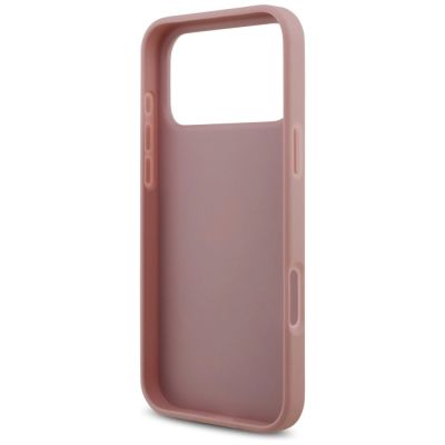 7. Guess Fixed Glitter Big 4G Hülle für iPhone 18 Pro Max / 17 Pro Max – Pink