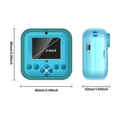 2. Wozinsky WDT-04 Thermodrucker-Kamera für Kinder – grün