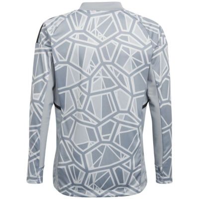 2. adidas Condivo 22 Langarm-Torwarttrikot für Kinder, Grau, HB1646
