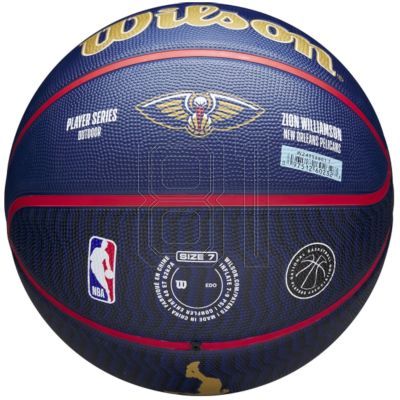 5. Wilson NBA Player Icon Zion Williamson Outdoor-Ball WZ4008601XB7