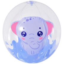 AUFBLASBARER STRANDBALL 50 CM ELEFANT 53198