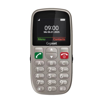 Gigaset GL395 5,59 cm (2,2") 90 g Graues Handy für Senioren
