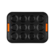 Le Creuset 46058000010000 Rechteckiges Backblech aus Silikon und Edelstahl