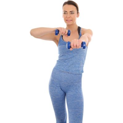 34. VDB 7KG HANTELSET WEIHNACHTSBAUMSTÄNDER ENERO FIT