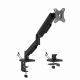 GEMBIRD Verstellbarer Tischmonitorarm/Halterung mit USB-Anschlüssen (verstellbar), von 17" bis 32", Tragkraft bis zu 9 kg