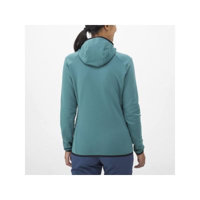 5. MILLET W Seneca Fleece Hoodie Jacke Grün