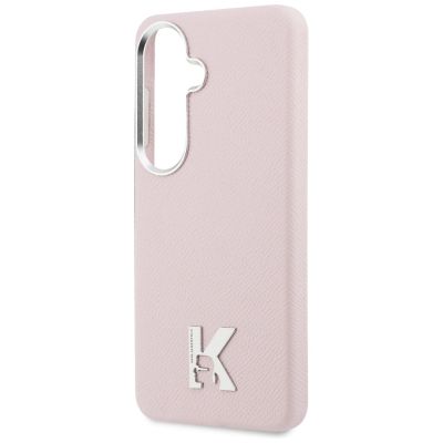 6. Karl Lagerfeld K Metal Logo MagSafe Hülle für Samsung Galaxy S26 - Pink