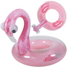 Schwimmring 76x76CM Flamingo Glitzer 35660
