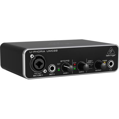 4. Behringer UMC22 - USB-Audio-Interface