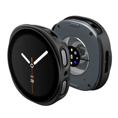3. Spigen Thin Fit 360 Hülle für Samsung Galaxy Watch 40 mm – Schwarz