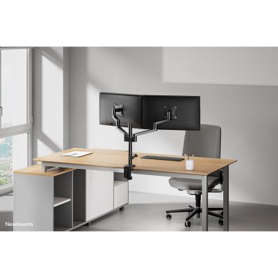 10. Neomounts DS60-425BL2 Monitorhalterung/Ständer 68,6 cm (27") Schreibtisch Schwarz