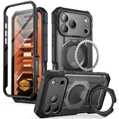 2. Supcase Grip Pro Mag MagSafe Hülle für iPhone 18 Pro / 17 Pro - Schwarz