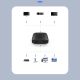 5. Orico AS2-A1 HDMI-Adapter, bidirektionaler Splitter – Schwarz