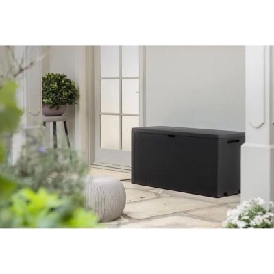 16. Graphitfarbener Gartenkasten 270L 249722 KETER