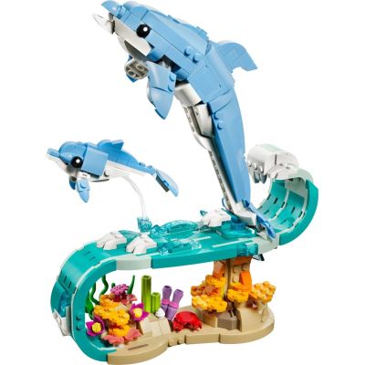 15. LEGO Creator 31385 Meerestiere: Wunderschöne Delfine