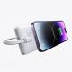 15. Baseus Airpow Lite 10000mAh 22,5W Powerbank mit integrierten USB-C- und Lightning Kabeln – Weiß