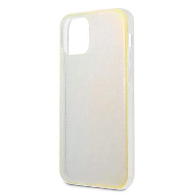6. Guess GUHCP12M3D4GIRBL iPhone 12/12 Pro 6,1" schillernde/schillernde Hardcase 4G 3D-Musterkollektion