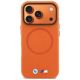 3. BMW M FW MagSafe Hülle mit Metalllogo für iPhone 17 Pro – Orange