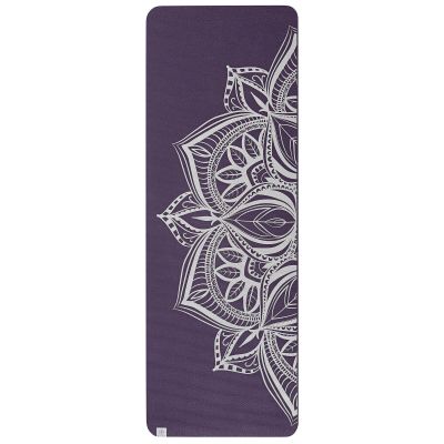 6. Gaiam Aubergine Medallion Yogamatte 6 mm 63844