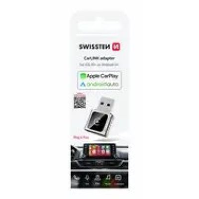 Swissten CarLink Adapter (Apple CarPlay/Android Auto) / Bluetooth / USB-A/C