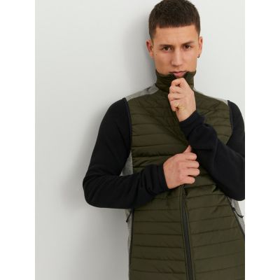 11. Jack & Jones Jjemulti Bodywarmer Collar Noos M 12200684ROSIN
