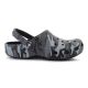 6. CROCS CLASSIC CAMOUFLAGE CLOG SCHWARZ/SCHIEFERGRAU 211936-0DD