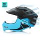13. Meteor Hydra M Integral-Fahrradhelm 55-58 cm Schwarz/Blau