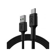 GREEN CELL KABGC22 GC POWERSTREAM KABEL USB-A - USB-C 120CM, SCHNELLLADEN ULTRA CHARGE, QC 3.0