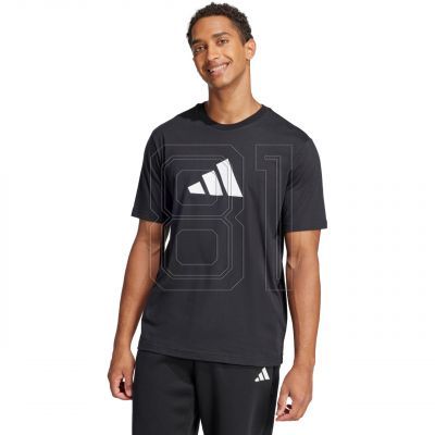 2. Adidas Future Icons Drei-Streifen-T-Shirt M JI8770