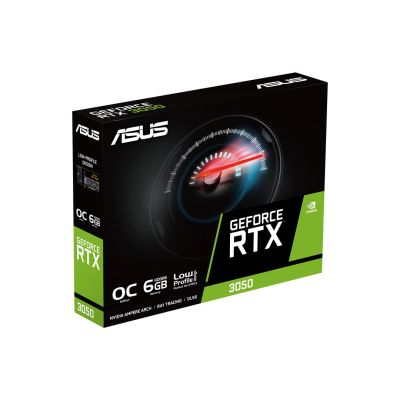 6. ASUS GeForce RTX 3050 LP BRK OC Edition NVIDIA 6 GB GDDR6