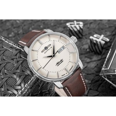 5. ZEPPELIN Atlantic Automatik Herrenuhr 8466-5 + Box