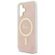 6. Guess IML 4G MagSafe Hülle für iPhone 16 Plus – Rosa