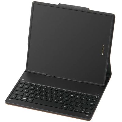 6. Magnetische Hülle für Onyx Boox Note Air 6 C/5 C, braun, mit Tastatur