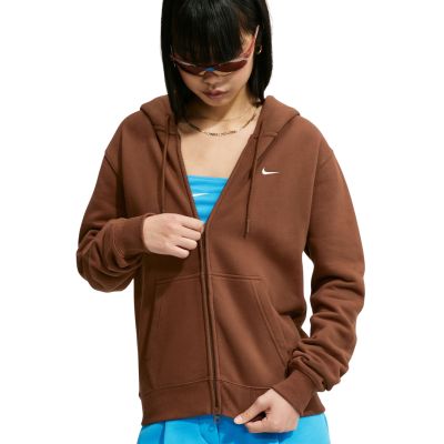 5. Nike Studio Fleece Damen-Sweatshirt, mittelschwer, hellbraun, IM8504 259