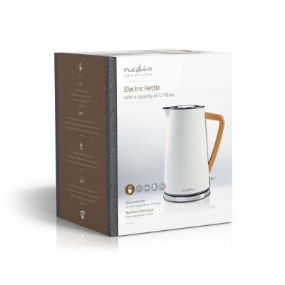 8. Nedis KAWK510EWT Wasserkocher 1,7 l 2200 W Weiß