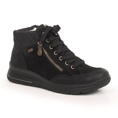 43. Rieker W RKR567 Wasserdichte, isolierte Lederstiefeletten